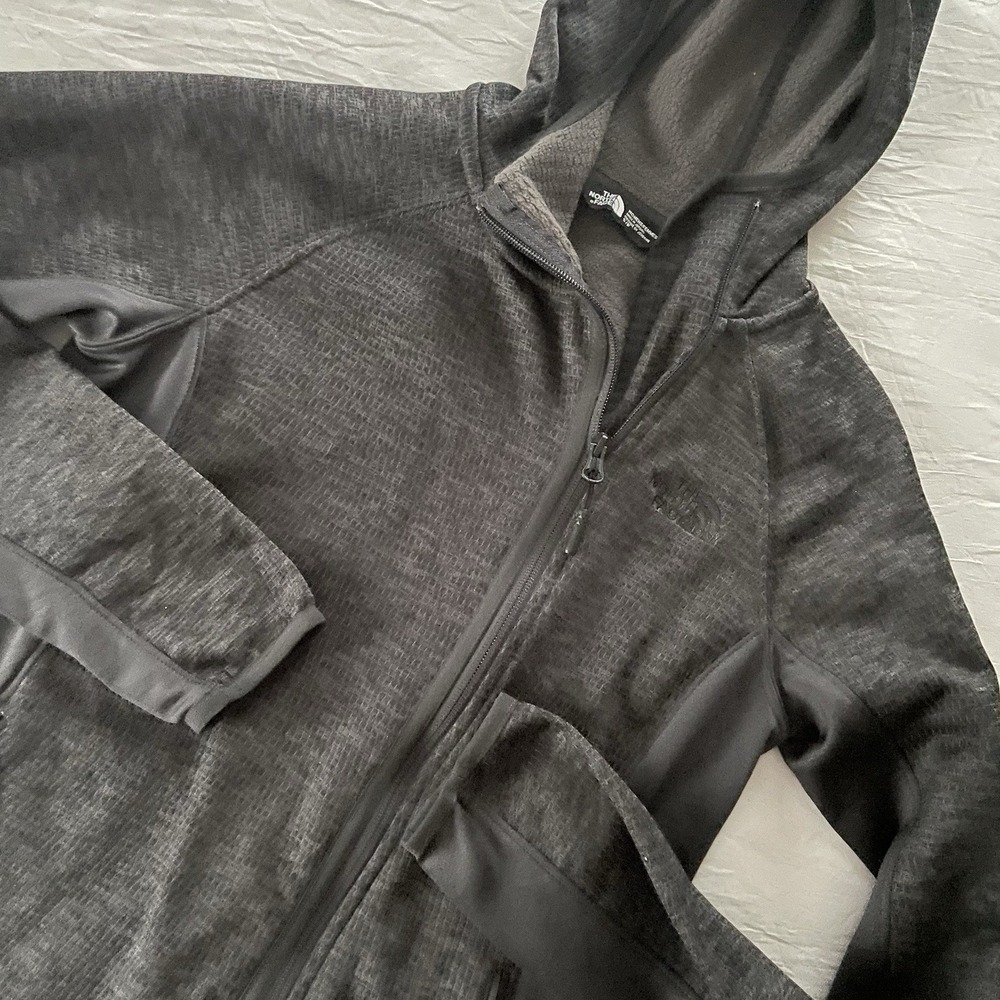 The North Face Work Out Full Zip Hoodie Jacket Grey Small‎ Women